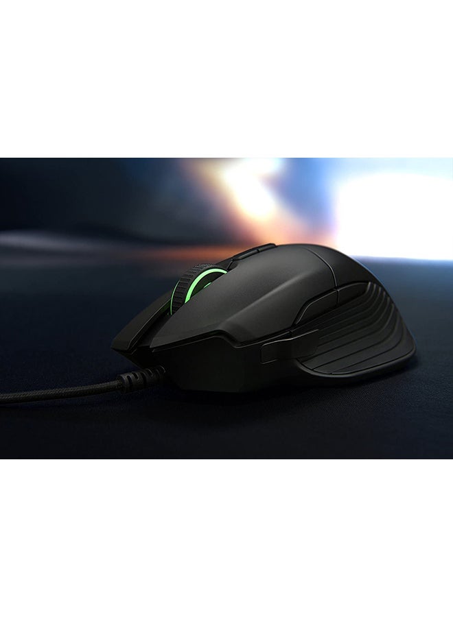 Basilisk Wired FPS Gaming Mouse With True 16000 DPI 5G Optical Sensor, Removable Switch, Customizable Scroll Wheel