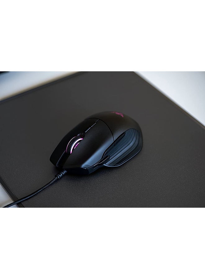 Basilisk Wired FPS Gaming Mouse With True 16000 DPI 5G Optical Sensor, Removable Switch, Customizable Scroll Wheel