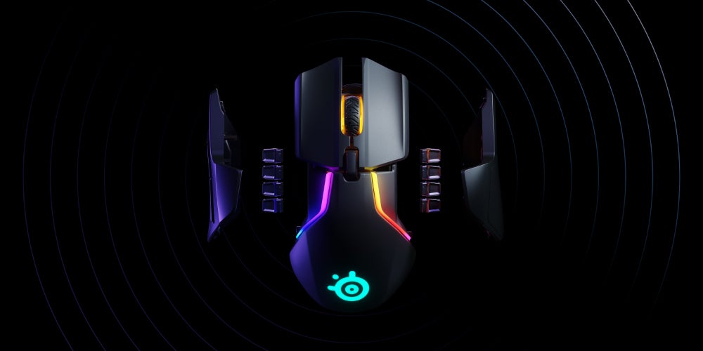 Rival 650 - Quantum Wireless Gaming Mouse - Rapid Charging Battery - Low 0.05 Lift-Off Distance - 256 Weight Configurations