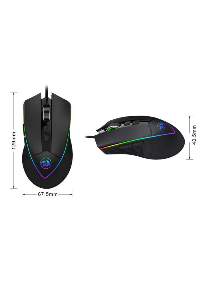 Emperor Wired Gaming Mouse Black