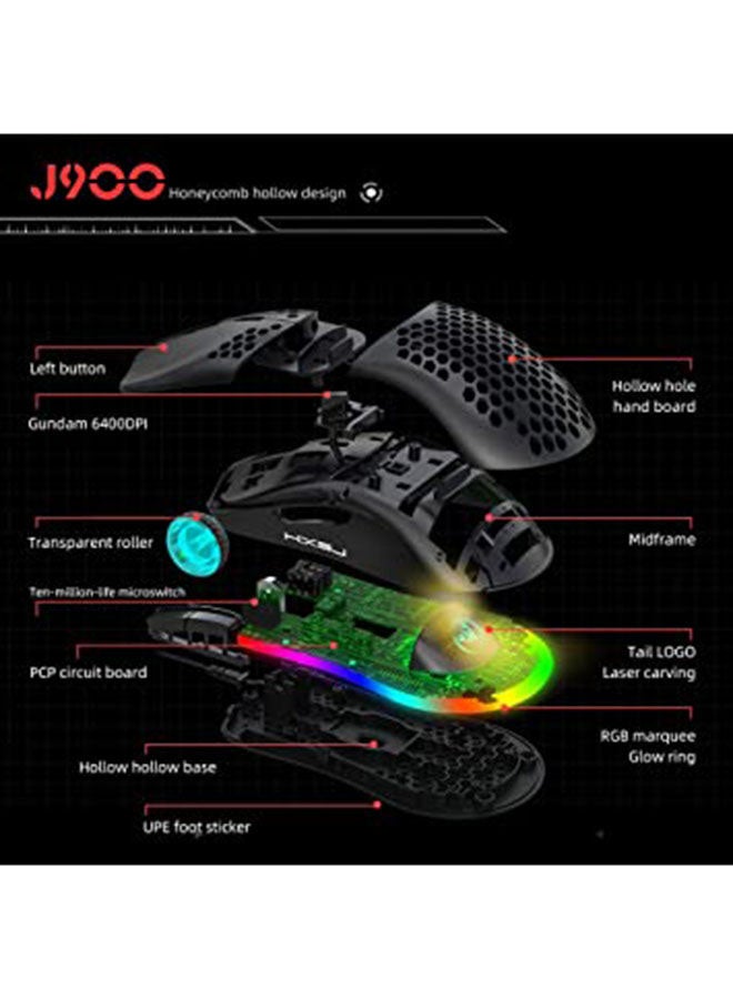 J900 USB Wired Gaming Mouse