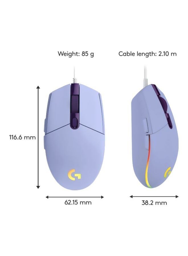 Logitech G203 LightSync Wired Gaming Mouse