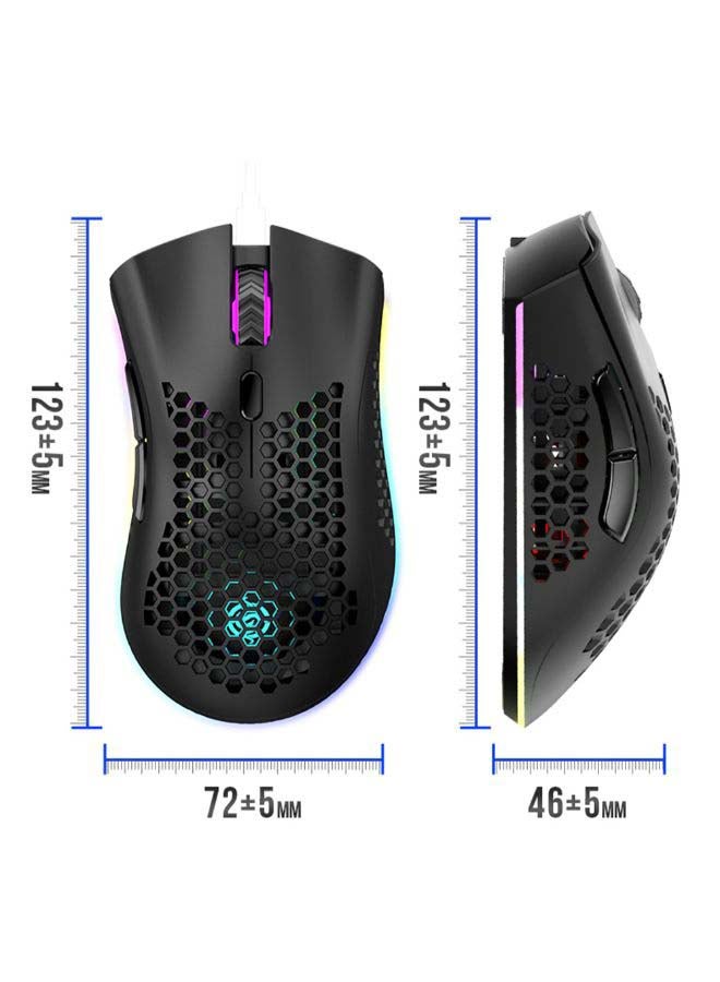 Wireless Optical Gaming Mouse Black