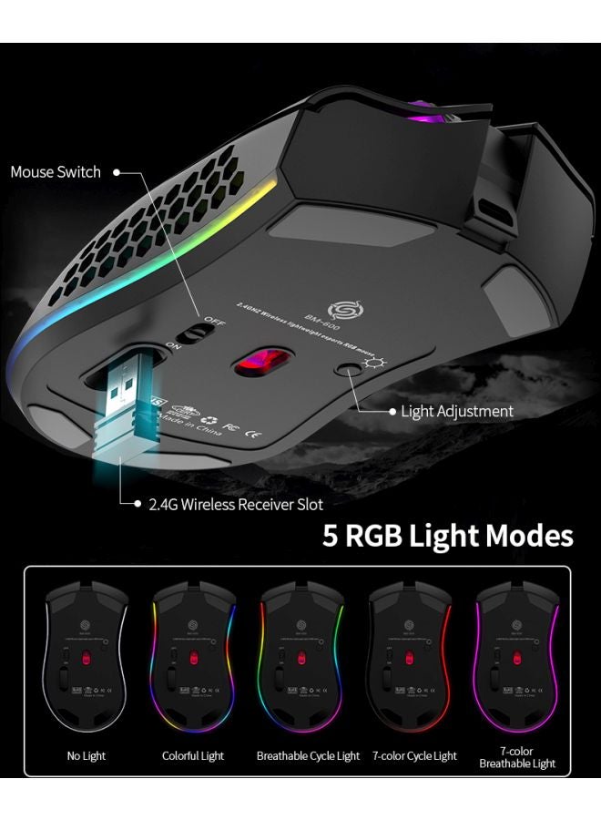 Wireless Gaming Mouse Black