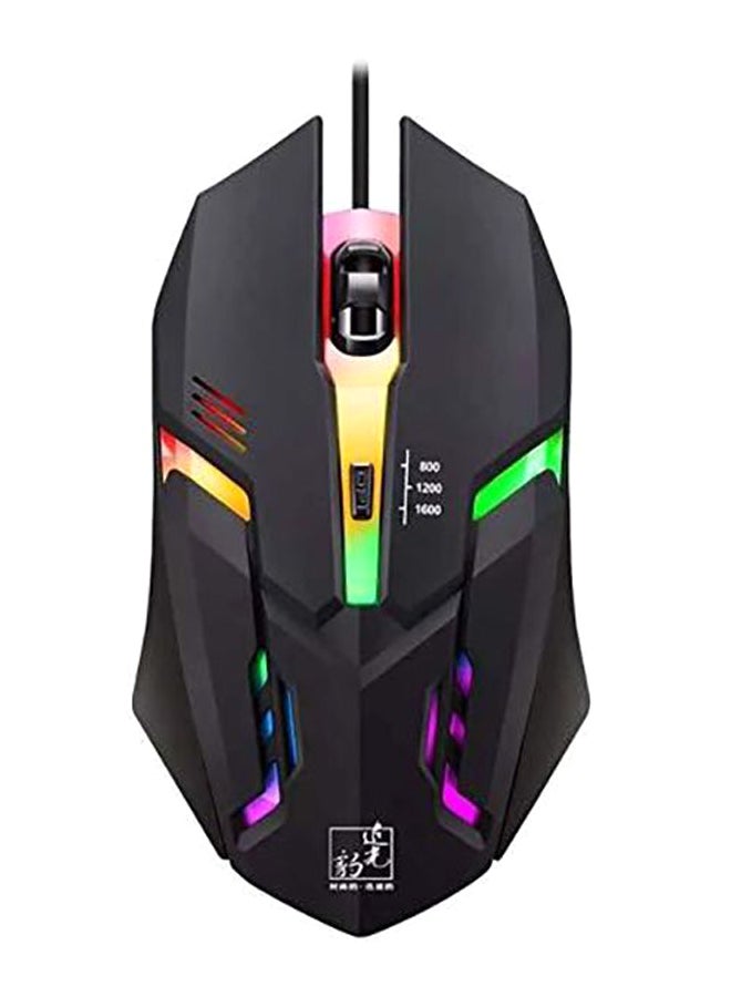 USB LED Optical Wired Gaming Mouse