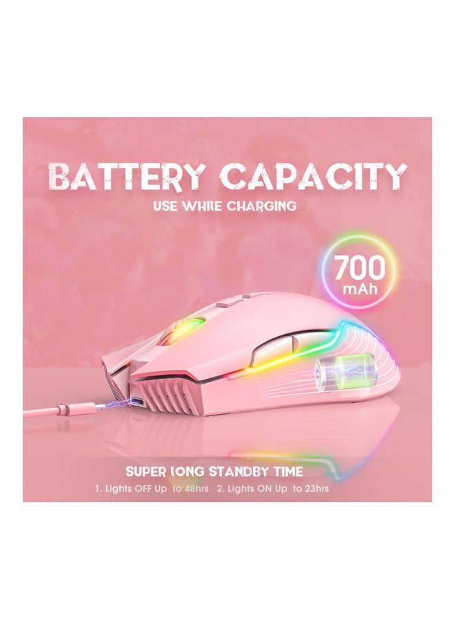 2.4GHz Wireless Optical Gaming Mouse with RGB Light