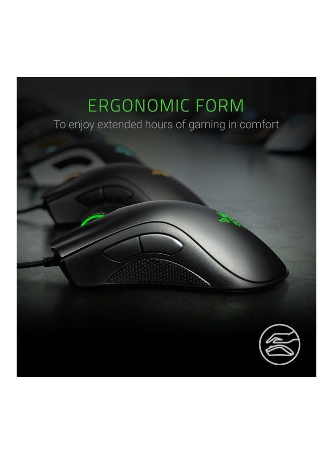 DeathAdder Essential Gaming Mouse with 6,400 DPI Optical Sensor  - Black