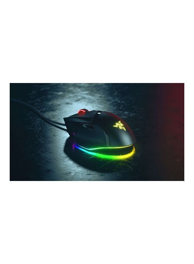 Razer Basilisk V3 Customizable Ergonomic Gaming Mouse: Fastest Mouse Switch - Chroma RGB Lighting 26K DPI Optical Sensor 11 Programmable Buttons HyperScroll Tilt Wheel Classic Black