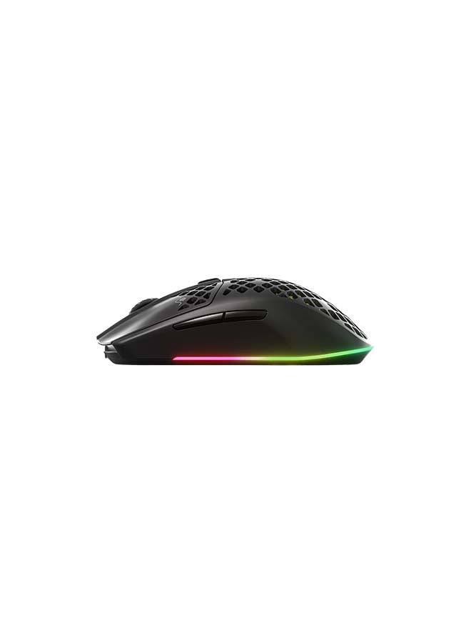 Aerox 3 Wireless - Super Light Gaming Mouse - 18,000 CPI TrueMove Air Optical Sensor - Ultra-lightweight 68g Water Resistant Design - 200 Hour Battery Life – Onyx