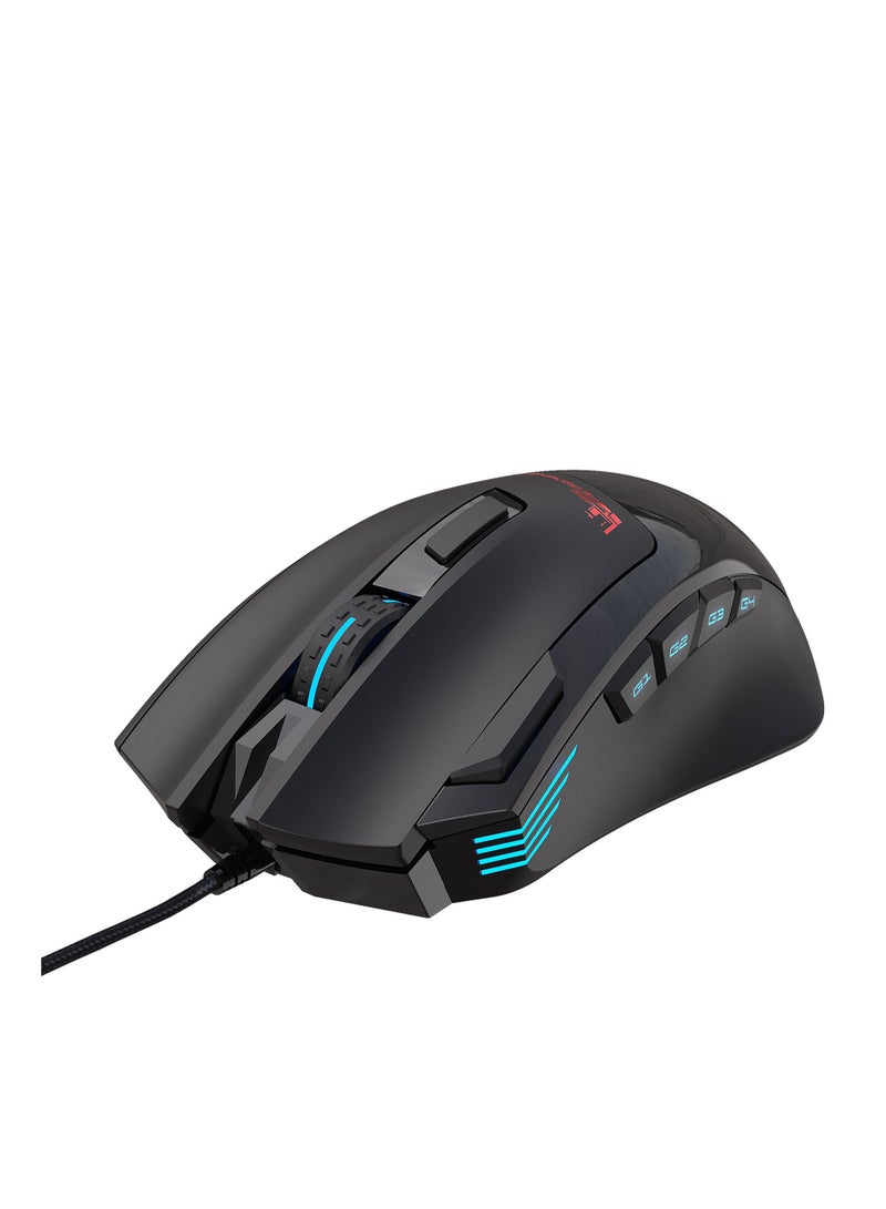 S600 Wired Mouse 9 Button 7200 DPI RGB Backlit Gaming Mice For PC and Computer Gamer