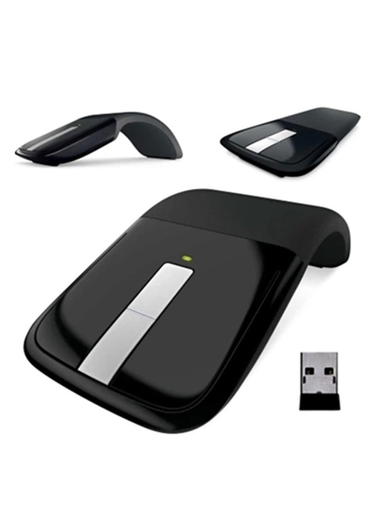 Wireless Mouse Compatible with Microsoft Surface Arc 2.4Ghz Foldable Touch Mouse Mause Computer Gaming Mouse Mice