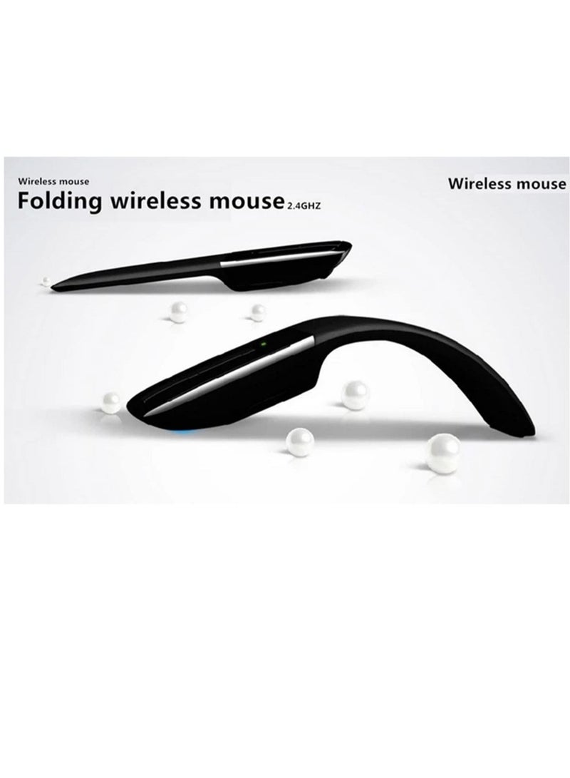 Wireless Mouse Compatible with Microsoft Surface Arc 2.4Ghz Foldable Touch Mouse Mause Computer Gaming Mouse Mice