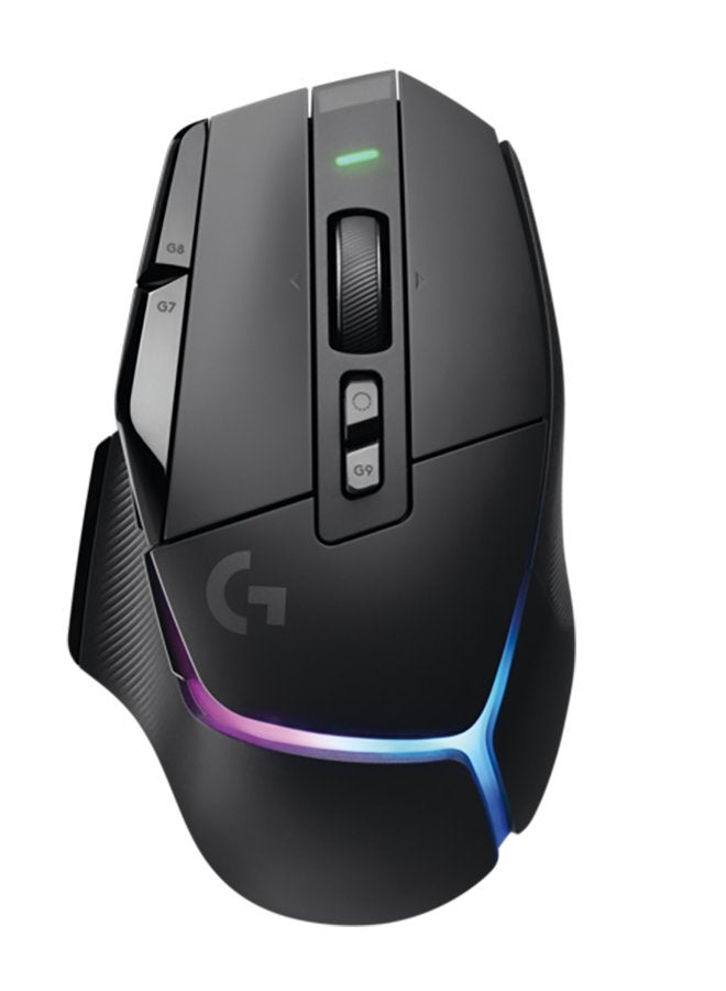 G502 X PLUS LIGHTSPEED Wireless RGB Gaming Mouse - Optical mouse with LIGHTFORCE hybrid switches, LIGHTSYNC RGB, HERO 25K gaming sensor, compatible with PC - macOS/Windows