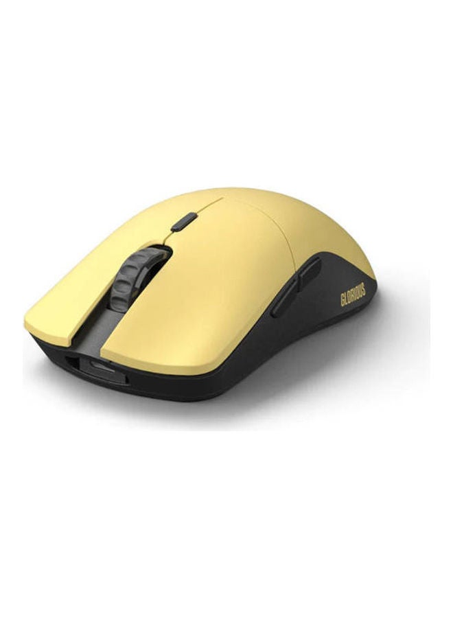 Glorious Model O Pro Wireless Gaming Mouse - 55g Lightweight Gaming Mouse - BAMF Sensor - 19000 DPI - Limited Edition - Golden Panda