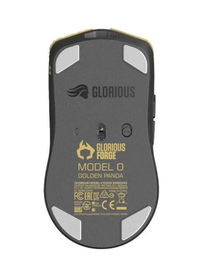 Glorious Model O Pro Wireless Gaming Mouse - 55g Lightweight Gaming Mouse - BAMF Sensor - 19000 DPI - Limited Edition - Golden Panda