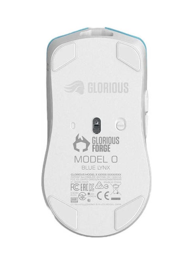 Glorious Model O Pro Wireless Gaming Mouse - 55g Lightweight Gaming Mouse - BAMF Sensor - 19000 DPI - Limited Edition - Blue Lynx