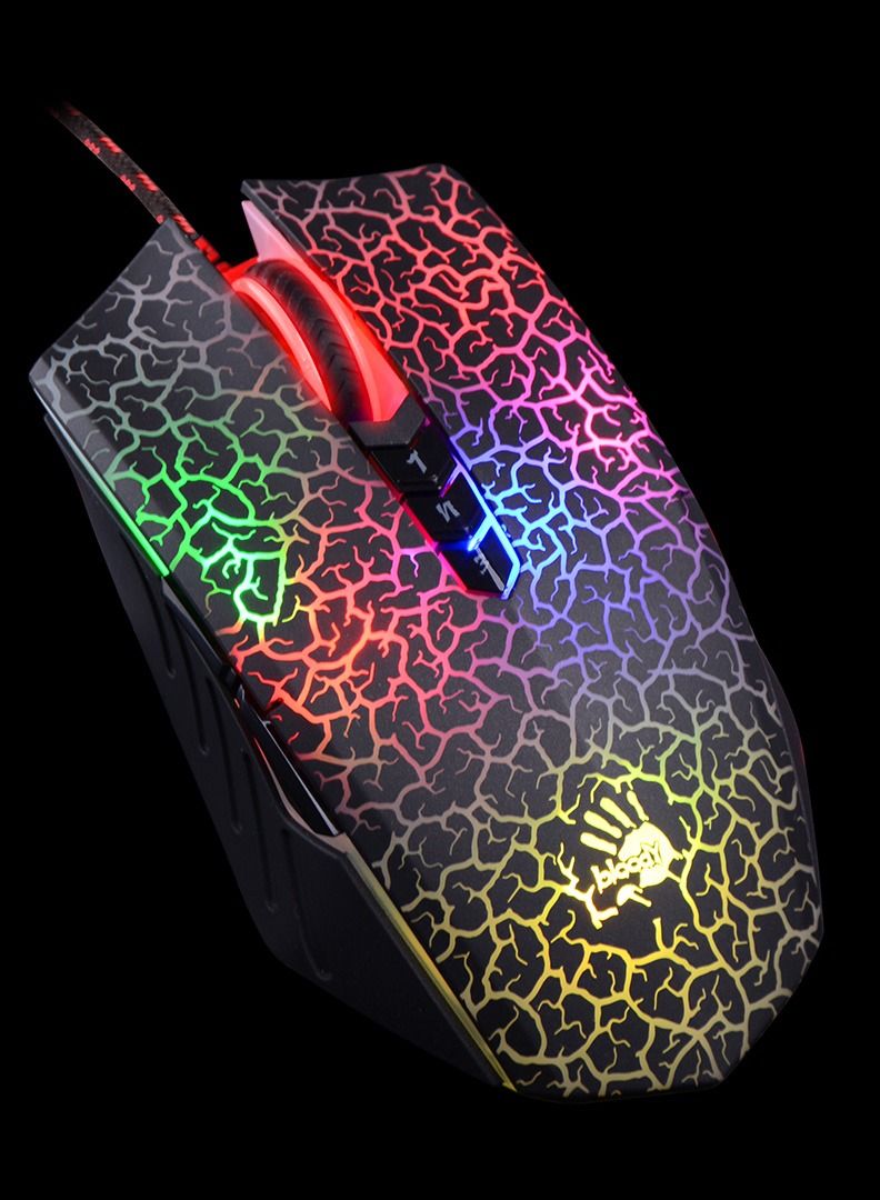 A70 Light Strike Gaming Mouse, PMW3327 Gaming Engine, 6,200 CPI, Metal X'Glide Armor Boot,Extreme Core 4, 6 Sniper Modes, Ultra Core 3 & 4 Activated