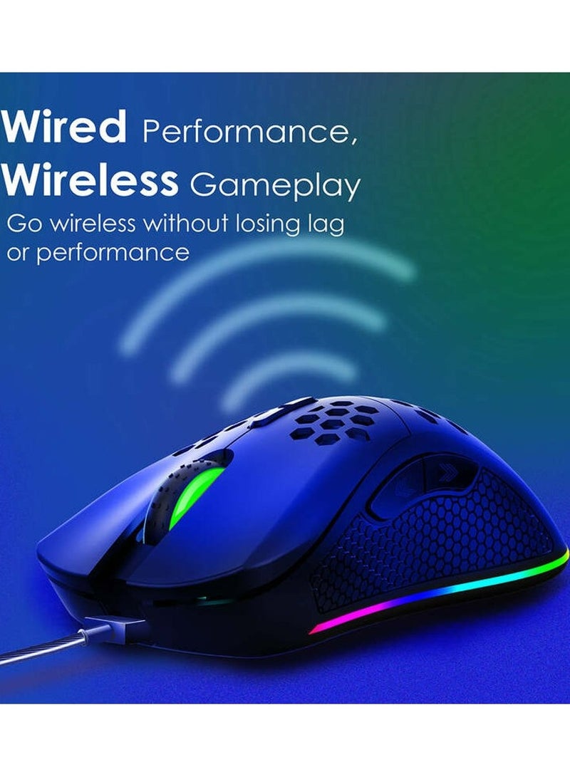 Vertux Ammolite GameCharged Dual Mode Gaming Mouse