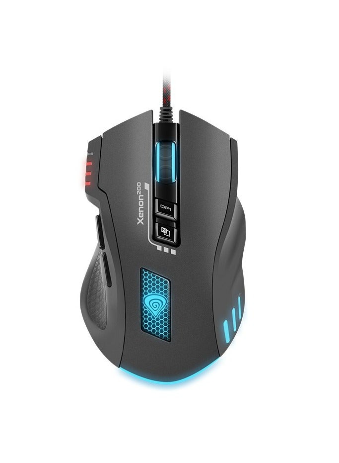 Genesis Xenon 200 NMG0880 Optical Mouse Wired No Gaming Mouse