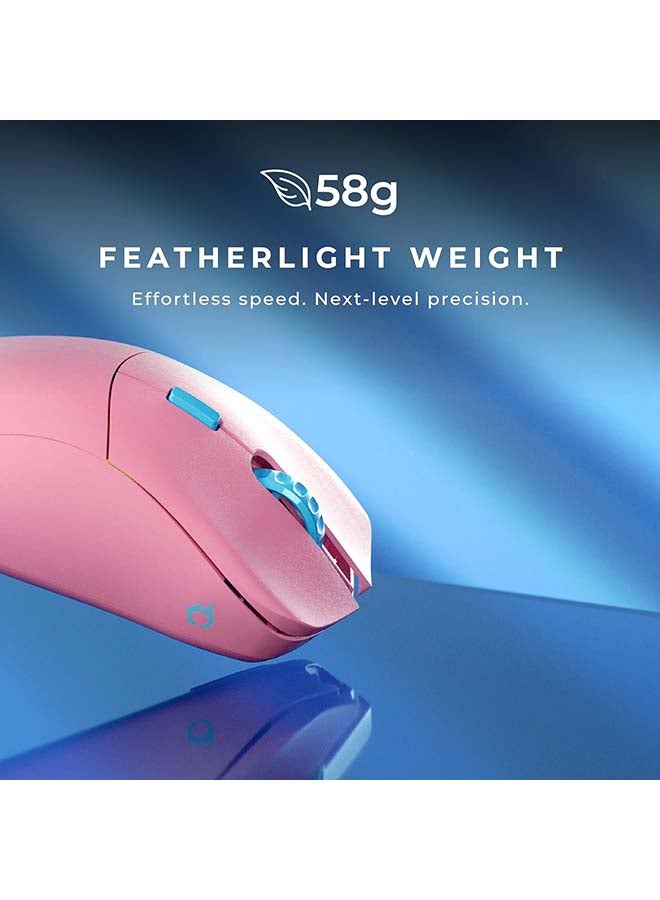 Glorious Model D Wireless PRO Flamingo Pink Forge Gaming Mouse