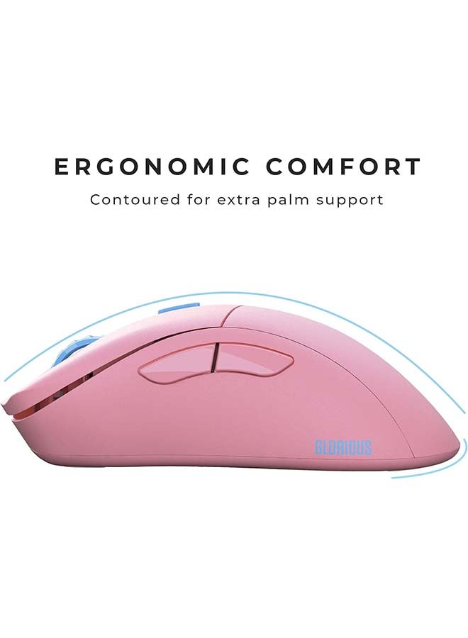 Glorious Model D Wireless PRO Flamingo Pink Forge Gaming Mouse