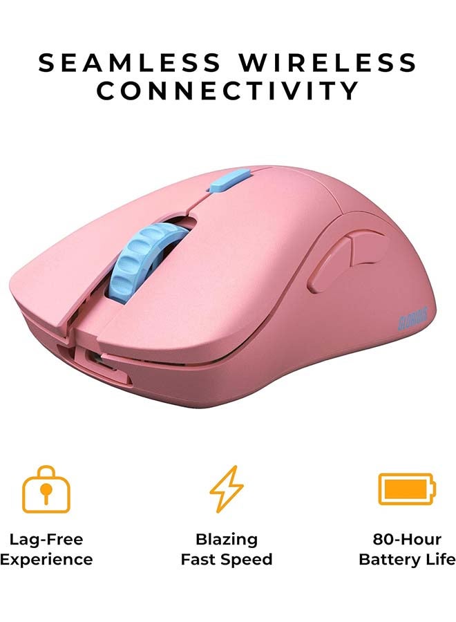 Glorious Model D Wireless PRO Flamingo Pink Forge Gaming Mouse