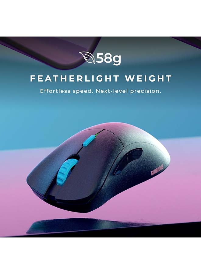 Glorious Model D Wireless PRO Vice Black Forge Gaming Mouse