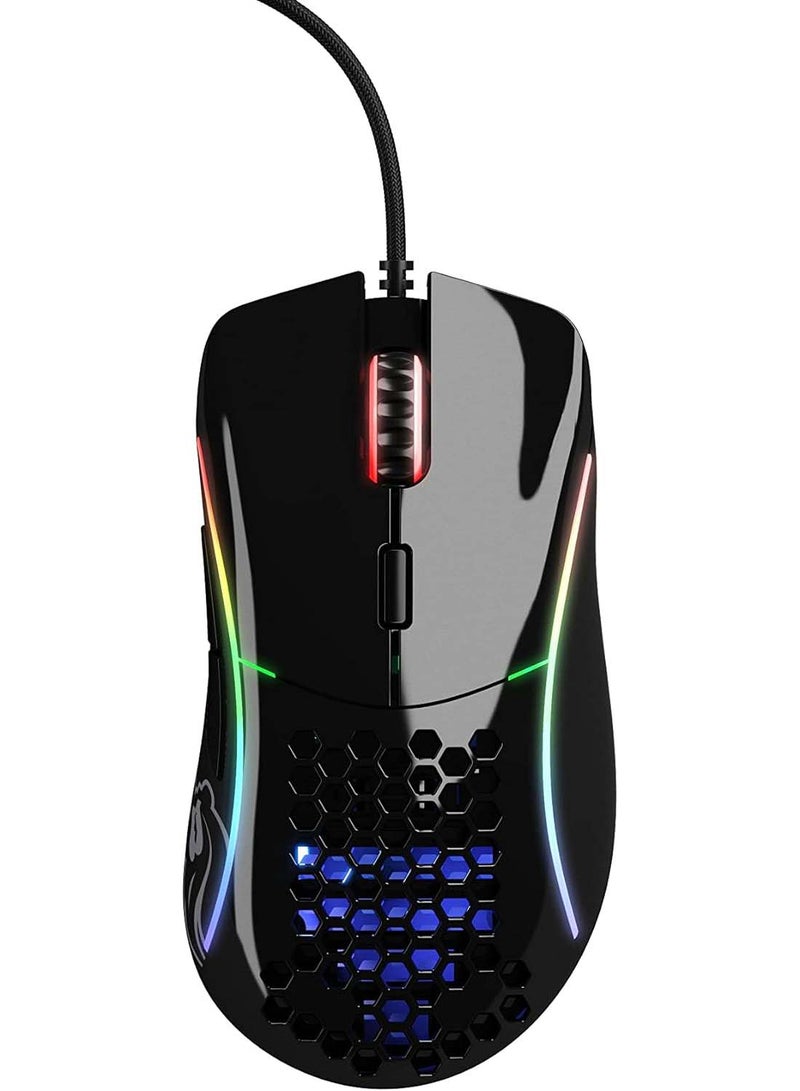 Glorious Model D Minus Glossy Black Gaming Mouse