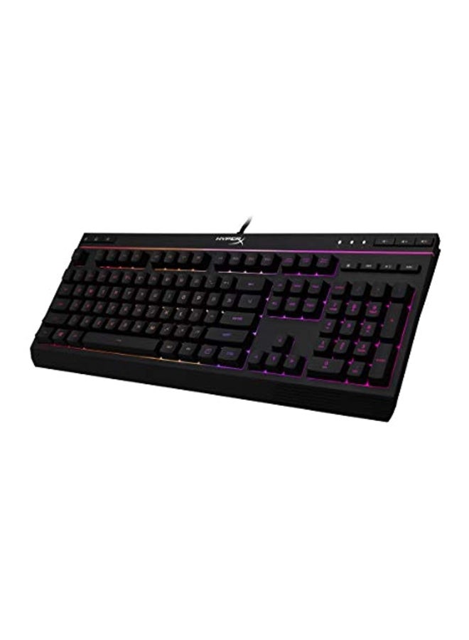 Alloy Core RGB - Gaming Keyboard, Membrane Switch, 5 Zones Multi-Color Customization, 6 LED Modes & 3 Brightness Levels, 1000Hz, Multi-Key Anti-Ghosting ,Acceleration, Game Mode |  4P4F5AA#ABA Black