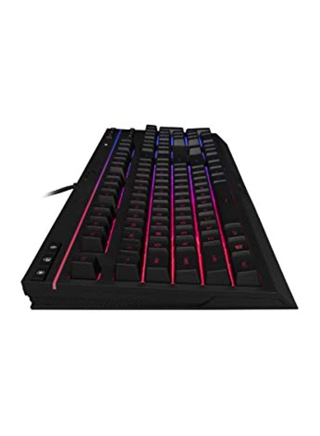 Alloy Core RGB - Gaming Keyboard, Membrane Switch, 5 Zones Multi-Color Customization, 6 LED Modes & 3 Brightness Levels, 1000Hz, Multi-Key Anti-Ghosting ,Acceleration, Game Mode |  4P4F5AA#ABA Black