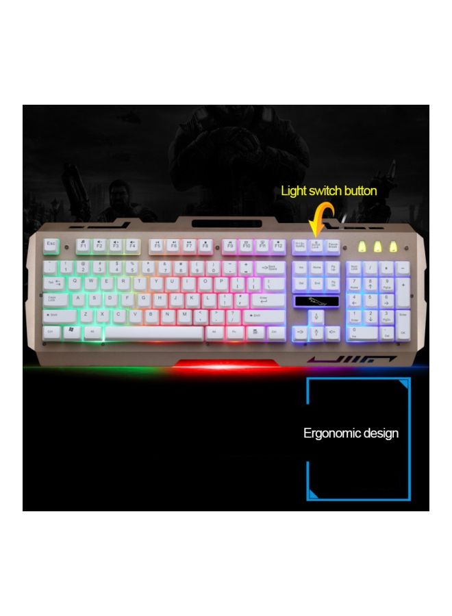 ZGB G700 USB Wired Mechanical Gaming Keyboard