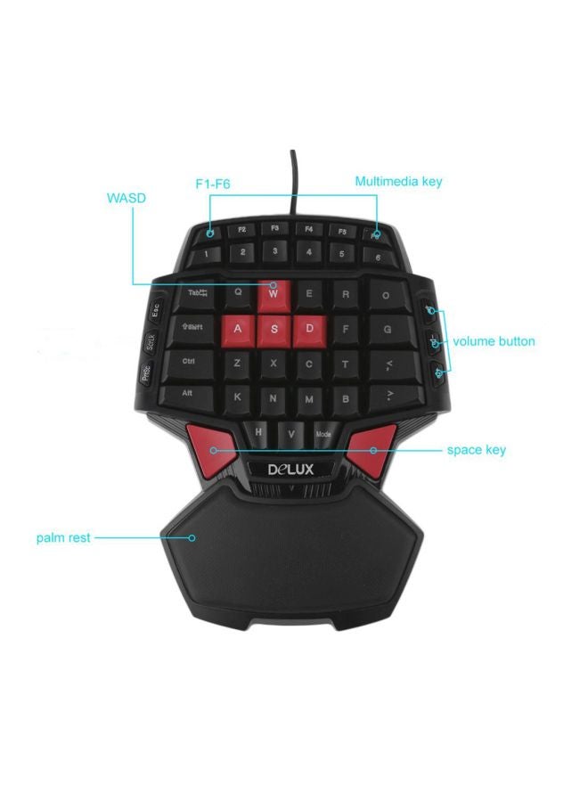 T9 USB Wired Gaming Keyboard