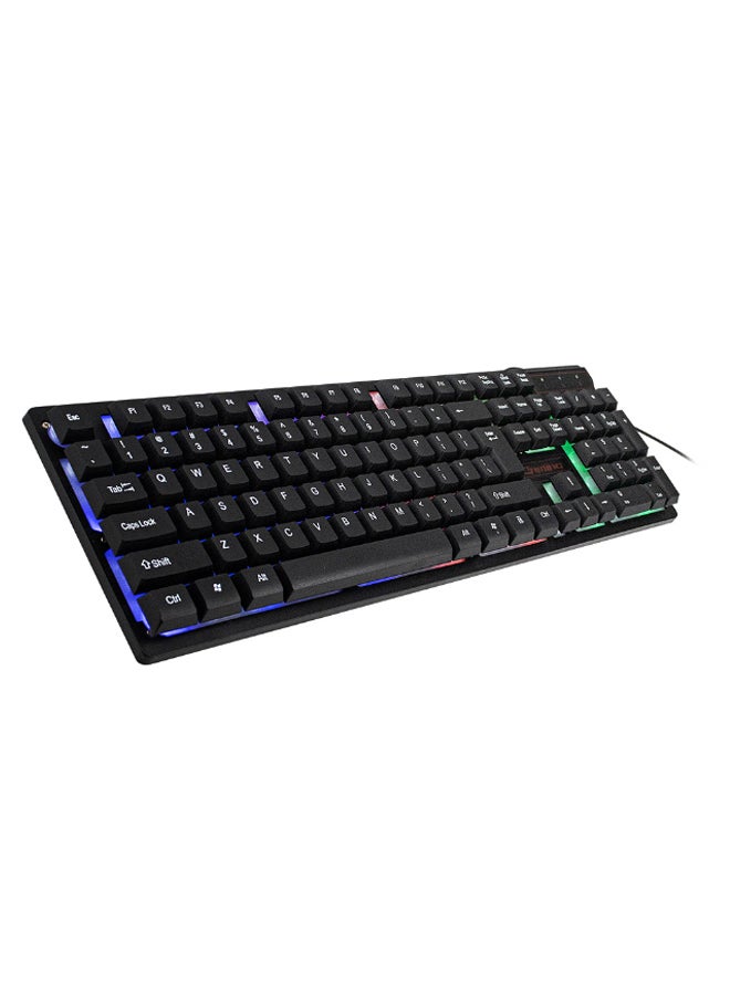 Ergonomic Gaming Wired Keyboard