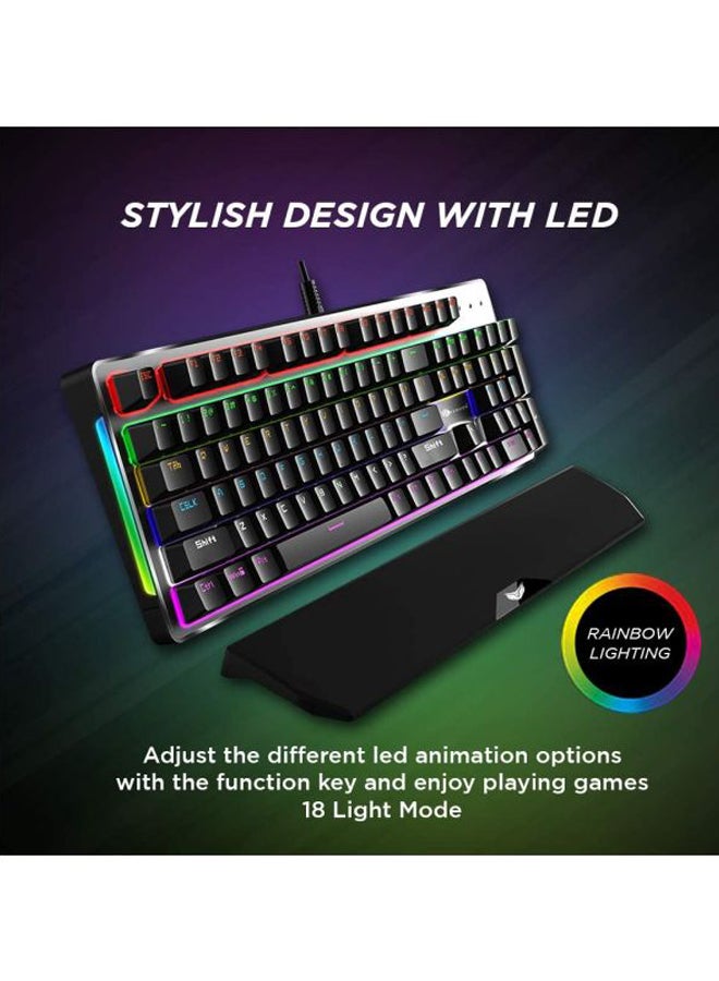 Mechanical Gaming Wired Keyboard