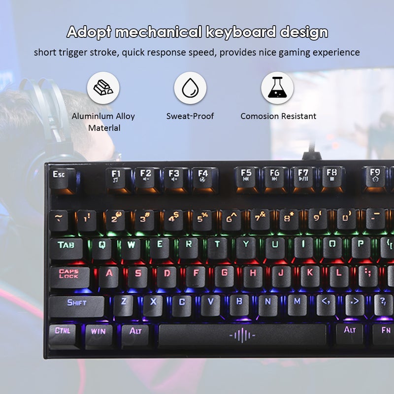 USB Powered Operated Gaming Keyboard