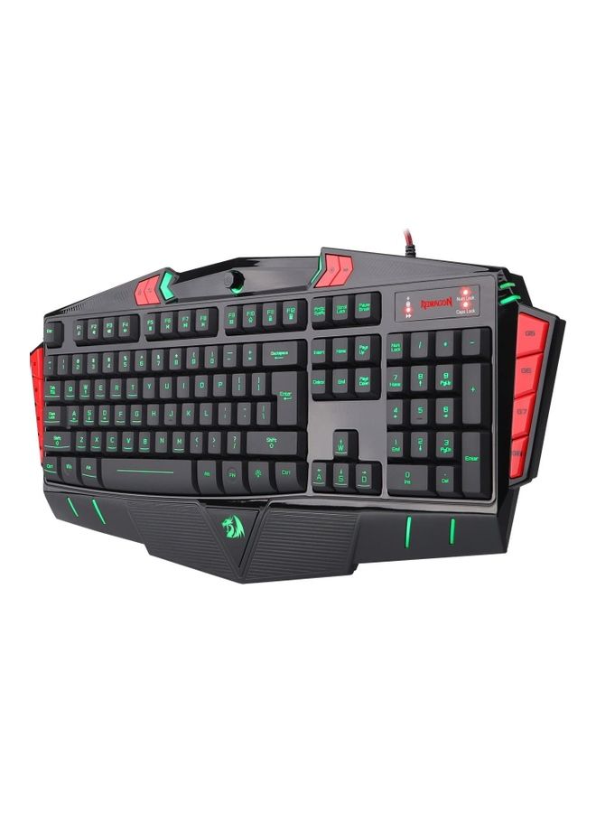 LED Backlit Gaming Keyboard Black/Red