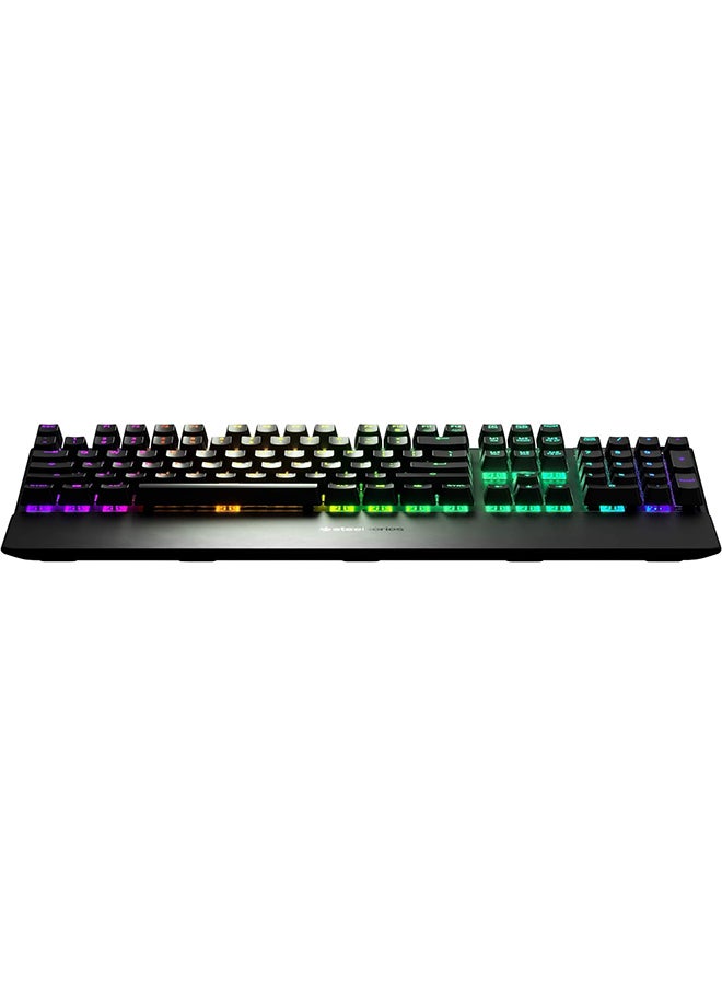 SteelSeries Apex 7 - Mechanical Gaming Keyboard - OLED Display - Red Switches - American (QWERTY) Layout