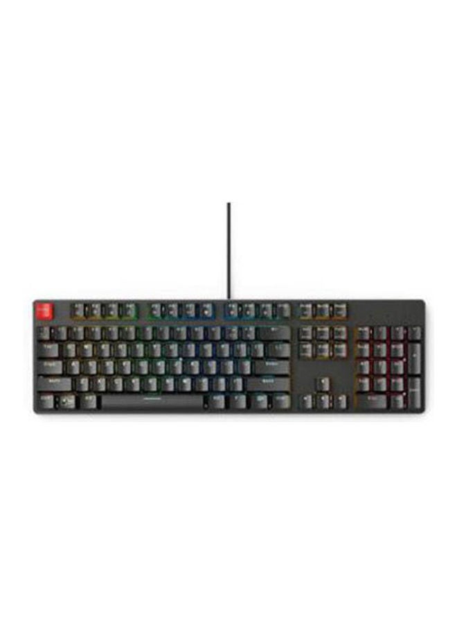 Glorious Custom Gaming Keyboard - GMMK 100% Percent Full Size - USB Wired Mechanical Keyboard - RGB Hot Swappable Switches and Keycaps - Black Metal Top Plate