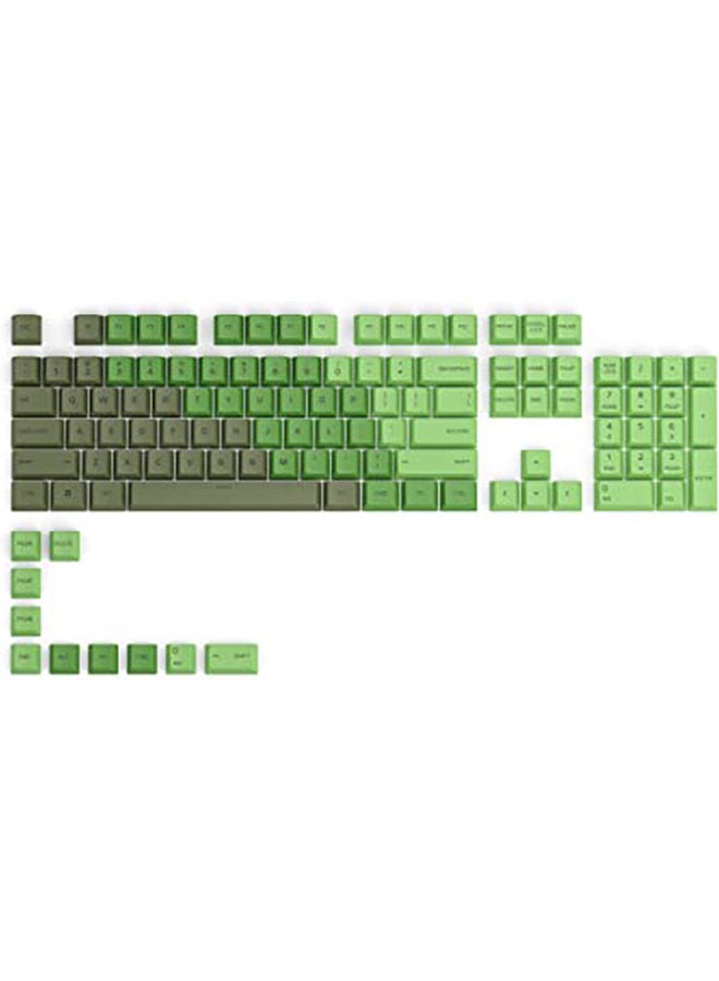 Glorious GPBT Dye Sublimated Keycaps (Olive) - Thick PBT Plastic 114 Keycap Set for 100% Full Size, 85% 80% TKL, 60% Compact, 75% Mechanical Keyboards