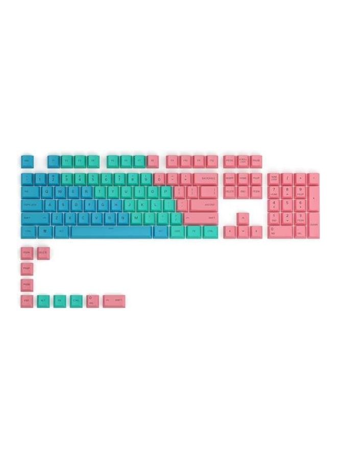 Glorious GPBT Dye Sublimated Keycaps (Pastel) - Thick PBT Plastic 114 Keycap Set for 100% Full Size, 85% 80% TKL, 60% Compact, 75% Mechanical Keyboards