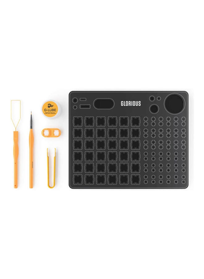 Glorious Keyboard, Mouse & Mousepad Cleaning Kit - Included Brush, Blower & Microfiber Cloth (GLO-Acc-CK)