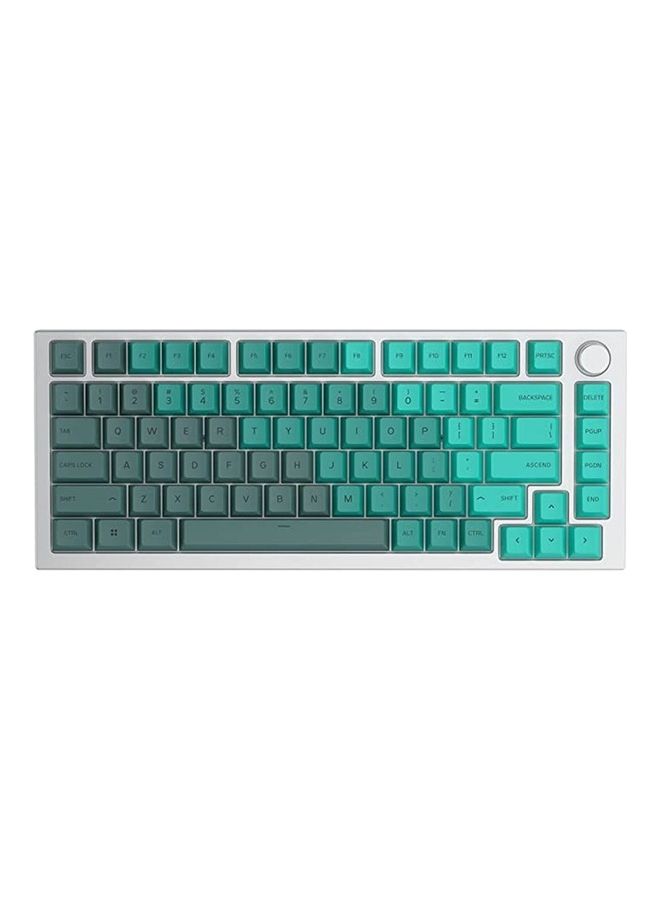 Glorious GPBT Dye Sublimated Keycaps (Rain Forest) - Thick PBT Plastic 114 Keycap Set for 100% Full Size, 85% 80% TKL, 60% Compact, 75% Mechanical Keyboards