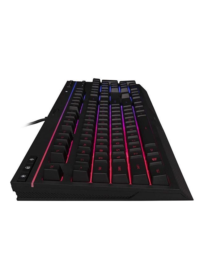 Alloy Core RGB - Gaming Keyboard, Membrane Switch, 5 Zones Multi-Color Customization, 6 LED Modes & 3 Brightness Levels, 1000Hz, Multi-Key Anti-Ghosting ,Acceleration, Game Mode |  4P4F5AA#ABA