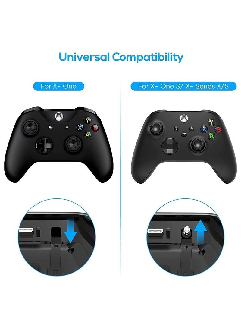 Wireless Keyboard for Xbox Series X/S Controller, One/S/Controller Gamepad, 2.4Ghz Mini QWERTY Controller Gaming Chatpad