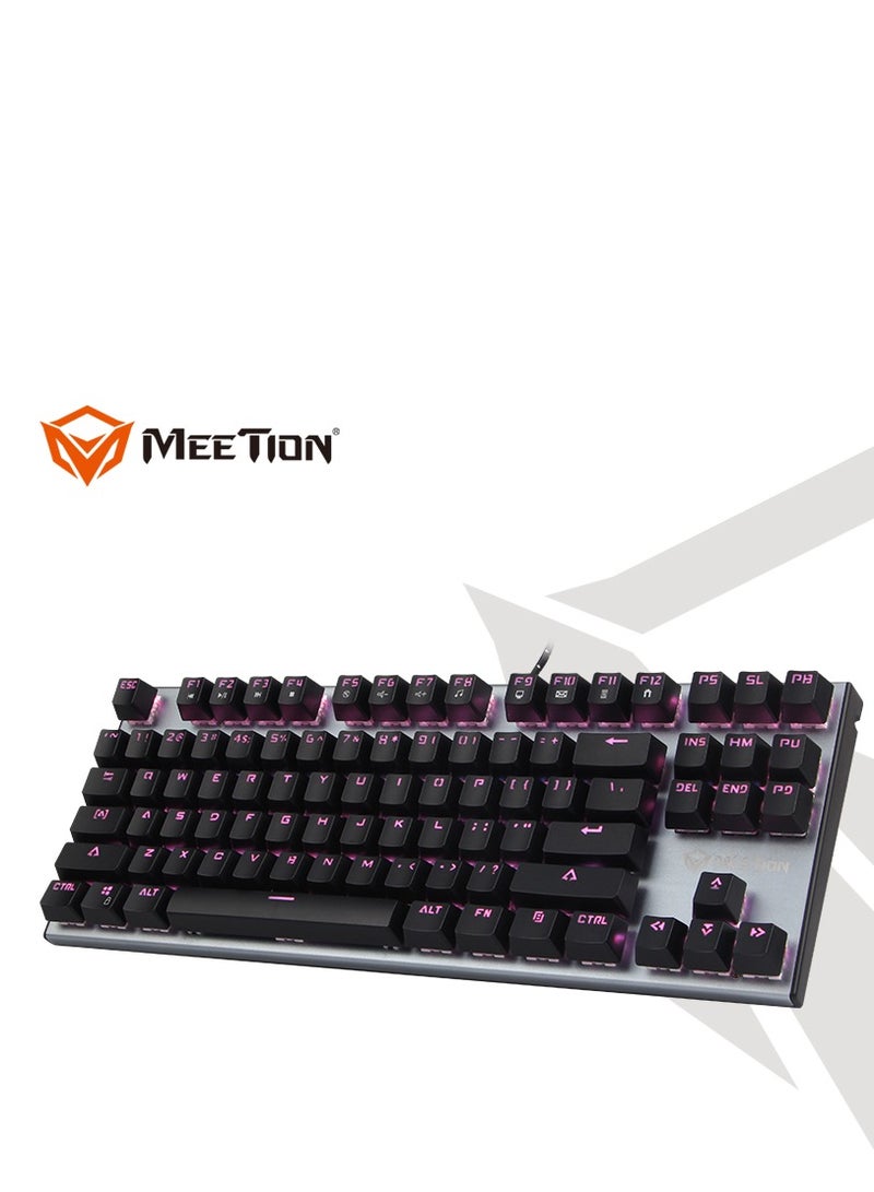 Meetion MK04 RGB Backlit Multimedia Blue Switch Mechanical Gaming Keyboard