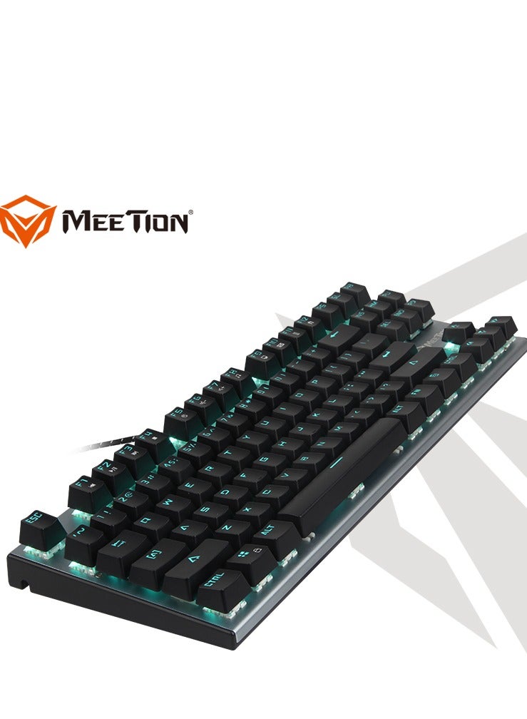 Meetion MK04 RGB Backlit Multimedia Blue Switch Mechanical Gaming Keyboard