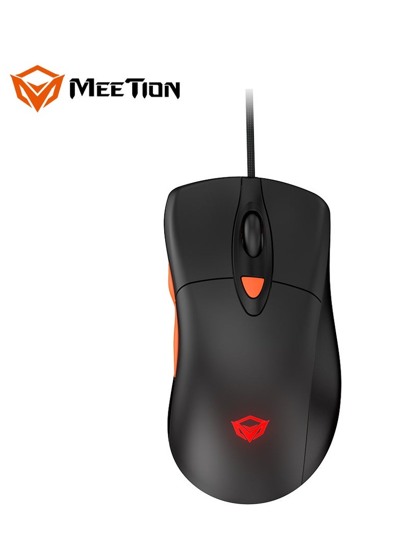 Meetion MT-C505 4 in 1 Gaming Combo Kit, Anti Ghost RGB Gaming Keyboard, 5+1 Buttons 3200DPI Gaming Mouse, Backlit Gaming Headphone with Omni Directional Microphone, High Precision Gaming Mouse Pad