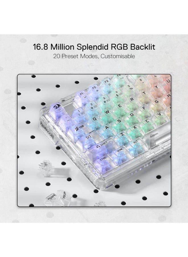 Elf Pro K649CT RGB Wireless Mechanical Gaming Keyboard.