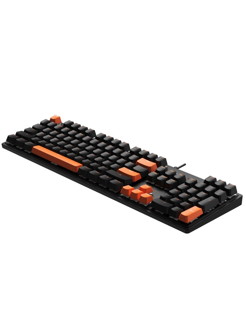 Mechanical Gaming Keyboard S510N, Blms Customized RGB Switch, Black-Red