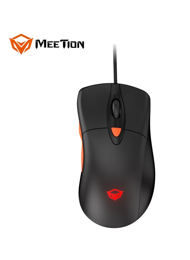 Meetion MT-C505 4 in 1 Gaming Combo Kit, Anti Ghost RGB Gaming Keyboard, 5+1 Buttons 3200DPI Gaming Mouse, Backlit Gaming Headphone with Omni Directional Microphone, High Precision Gaming Mouse Pad